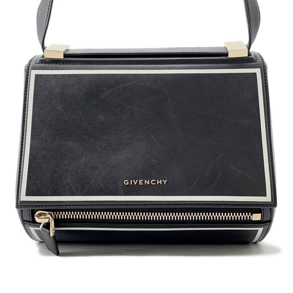 GIVENCHY Black Leather Shoulder Bag - Picture 1 of 16